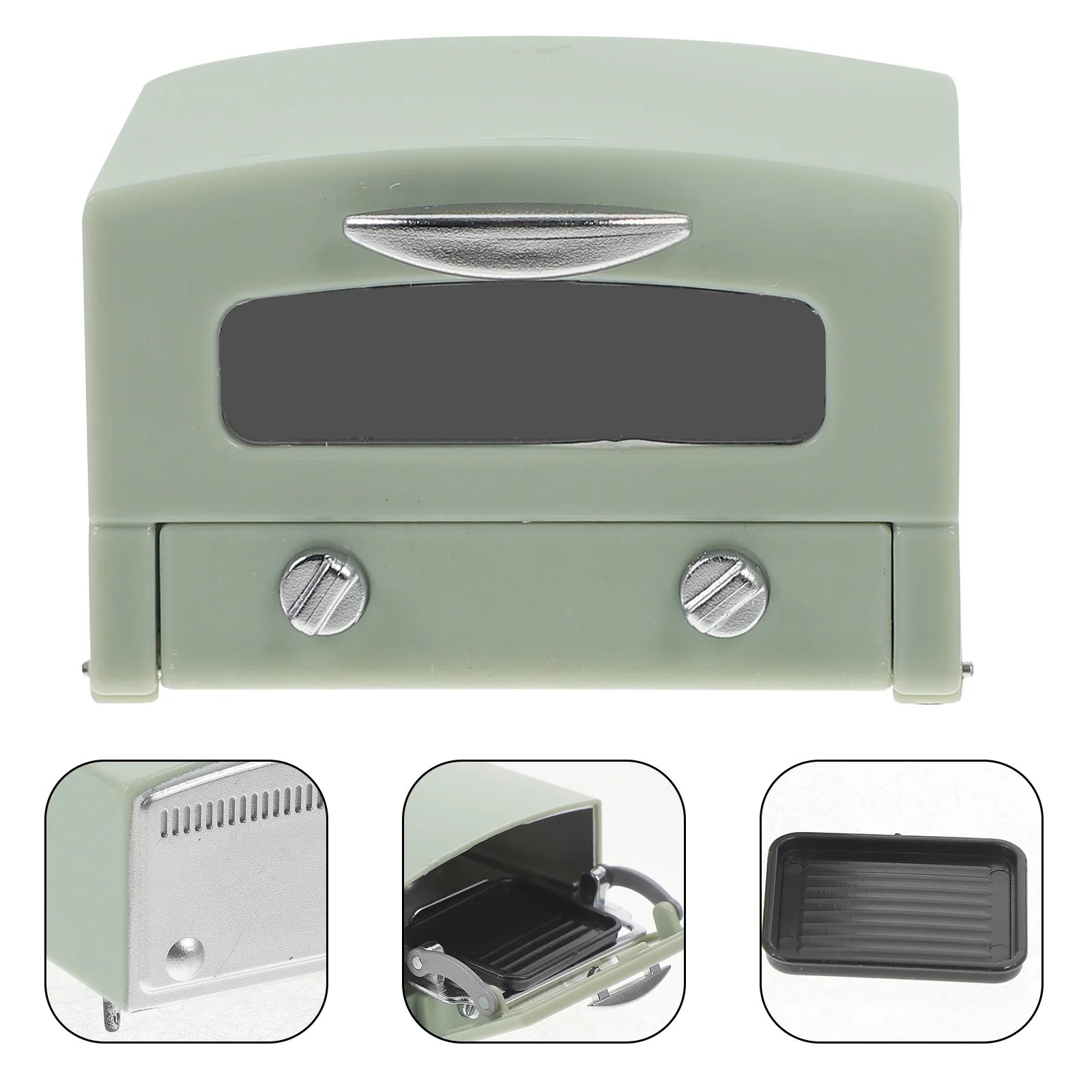 Кукольный домик духовка мини-модель украшение игрушка для выпечки пластиковая