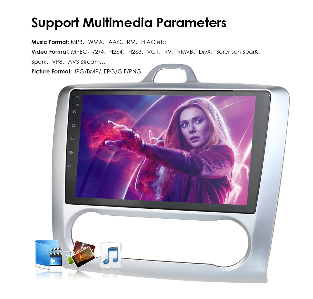 8+128 9 Android Car Radio Dvd Player For Ford Focus Exi AT 2004-2011 2Din GPS Multimedia Navigation BT USB DVR Cam-in DSP RDS on. -> 8+128 9-дюймовый Андроид-автомобильный радио DVD-плеер для Ford Focus Exi AT 2004-2011 2Din GPS Мультимедийная навигаци