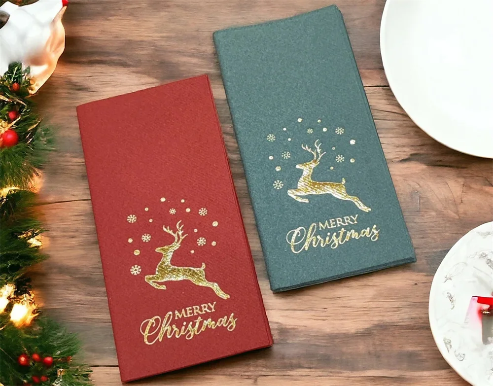 50 шт. новогодние салфетки новинка Рождество