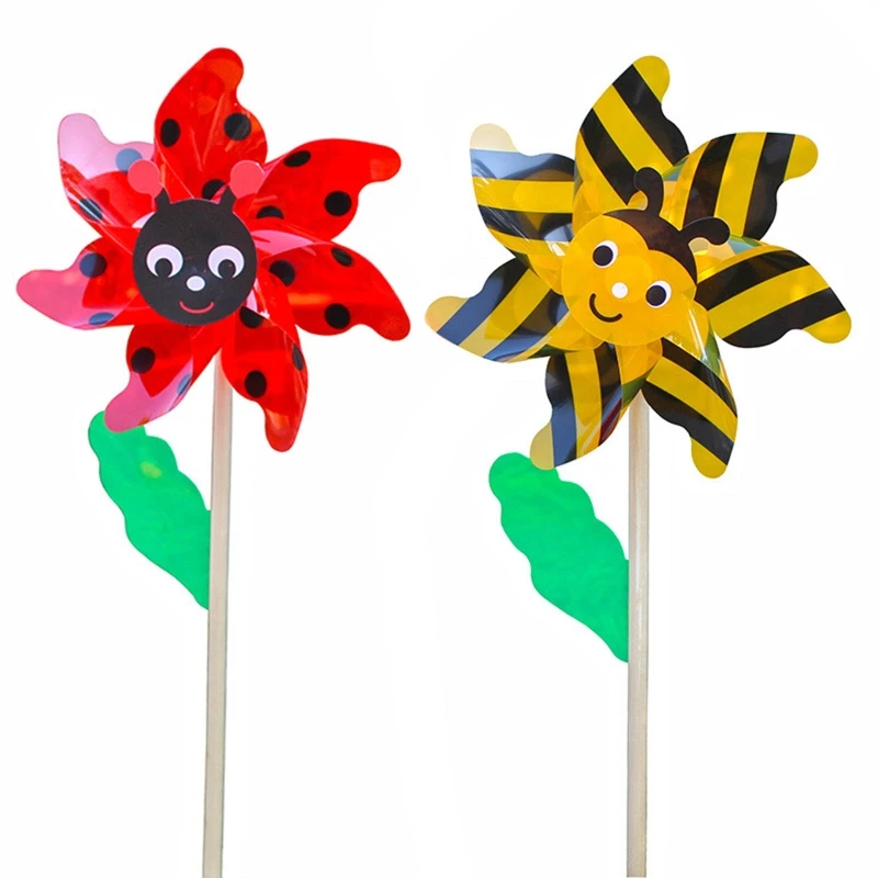 

Wind Spinner Large Pinwheels Beautiful Wedding Lawn Decors Child Handheld Toys Balcony Garden Patio Backyard Decoration