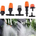 Насадка для полива сада 14 дюйма, разбрызгиватель тумана, насадка 47, шланг для запотевания, наборы распылителей для садовых теплиц, 10 шт.