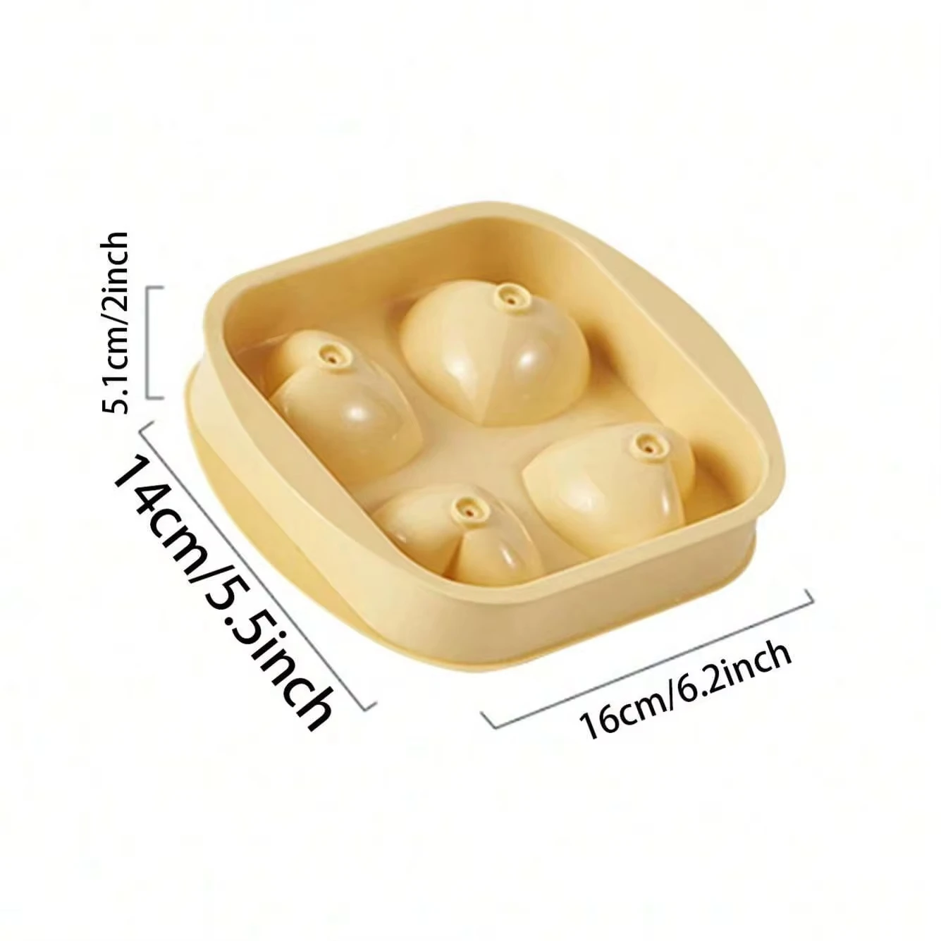 Лоток Для Кубиков Льда В Форме Сердца Объемная Форма Напитков И Коктейлей