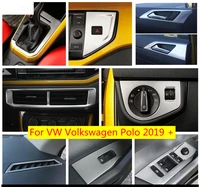 for vw volkswagen polo 2019 2022 accessories handle bowl warning light frame head lamp window lift button air cover trim