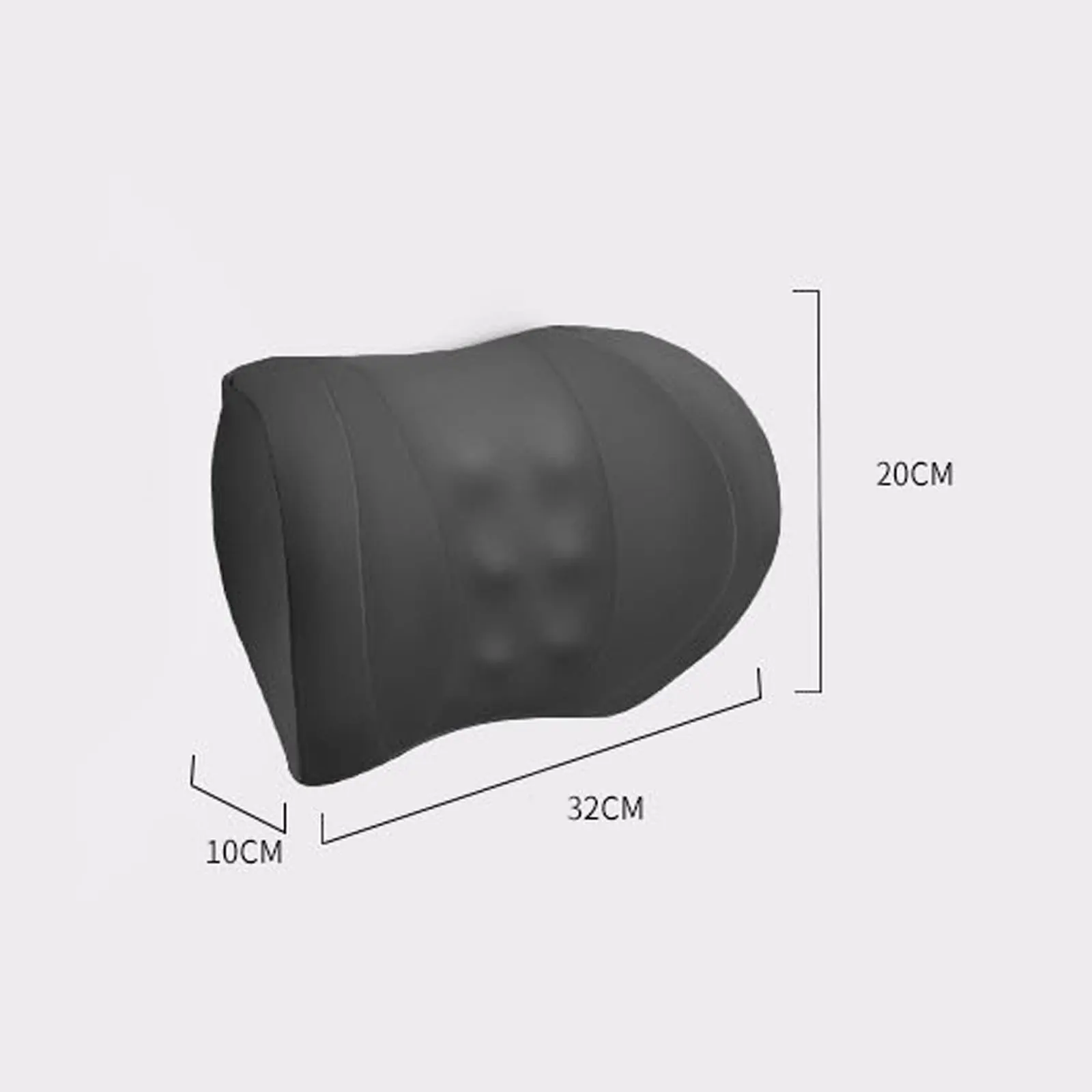 Автомобильная электрическая массажная подушка на подголовник, 12 В, USB ...