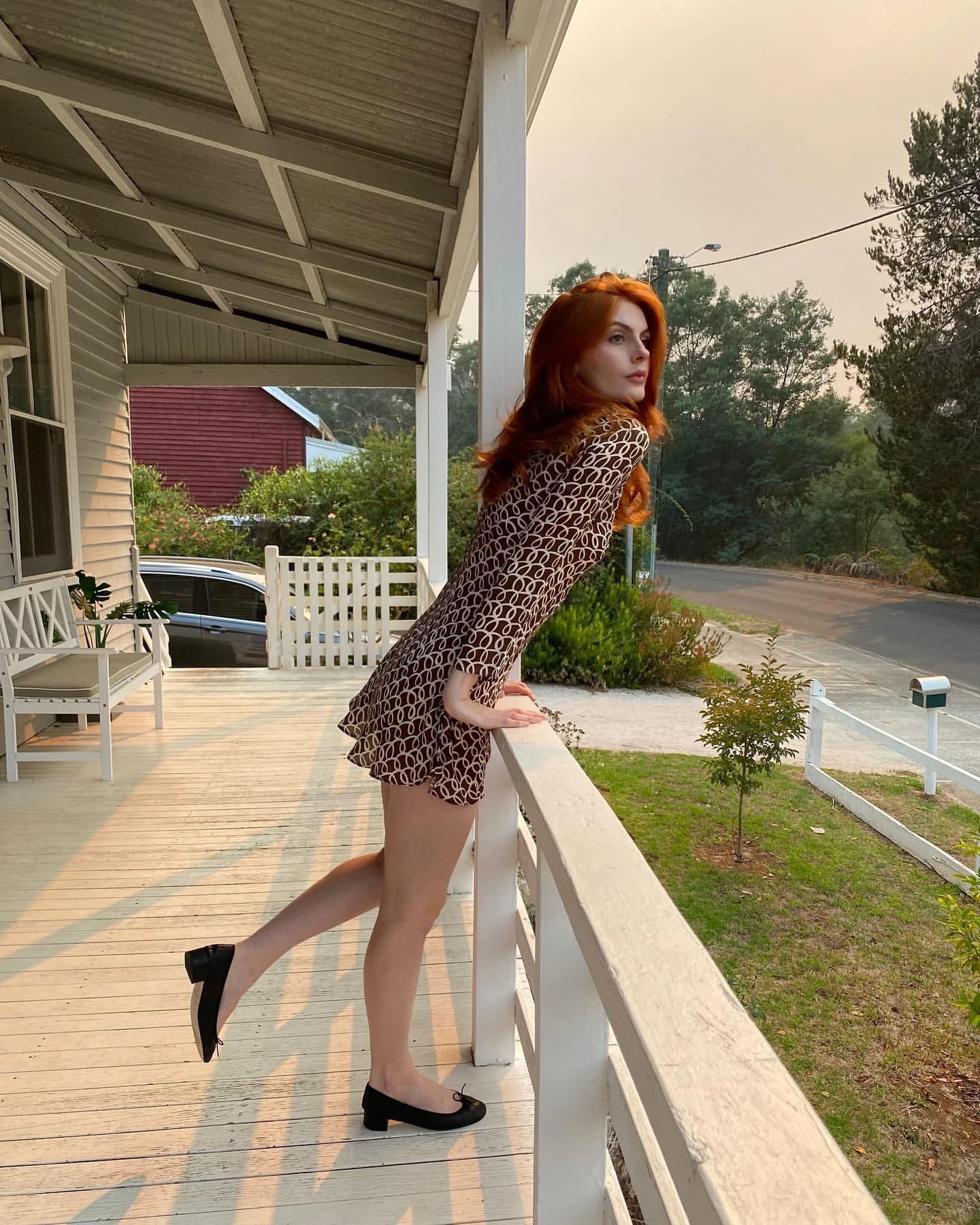 

Women 100% Silk Geometric Print Long Sleeve Bodycon Mini Dress