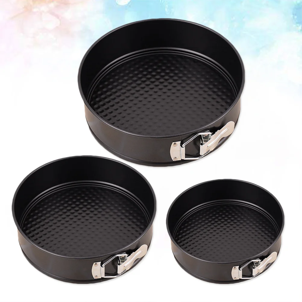

3 PC Honeycomb Live Bottom Baking Tray Stainless Steel Roasting Pan Buckle Non-stick Cake Molds Griddle Tools Pizza