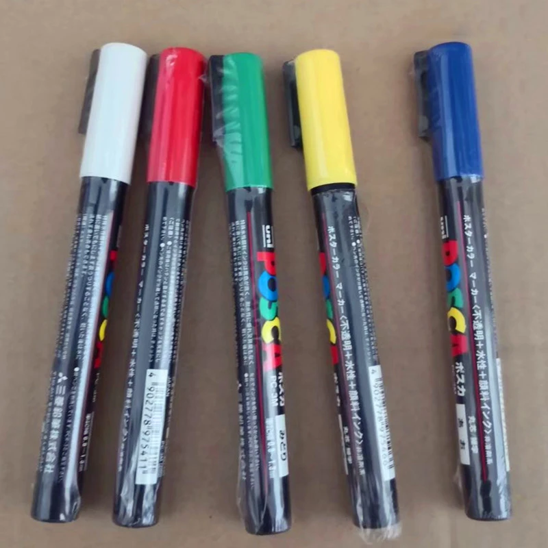 

5 Pcs Queen King Bee Marker Pen Bees Honeybee Marking Paintbrush Beekeeper Beekeeping Supplies Bee Keeping Equipment Posca PC-3M
