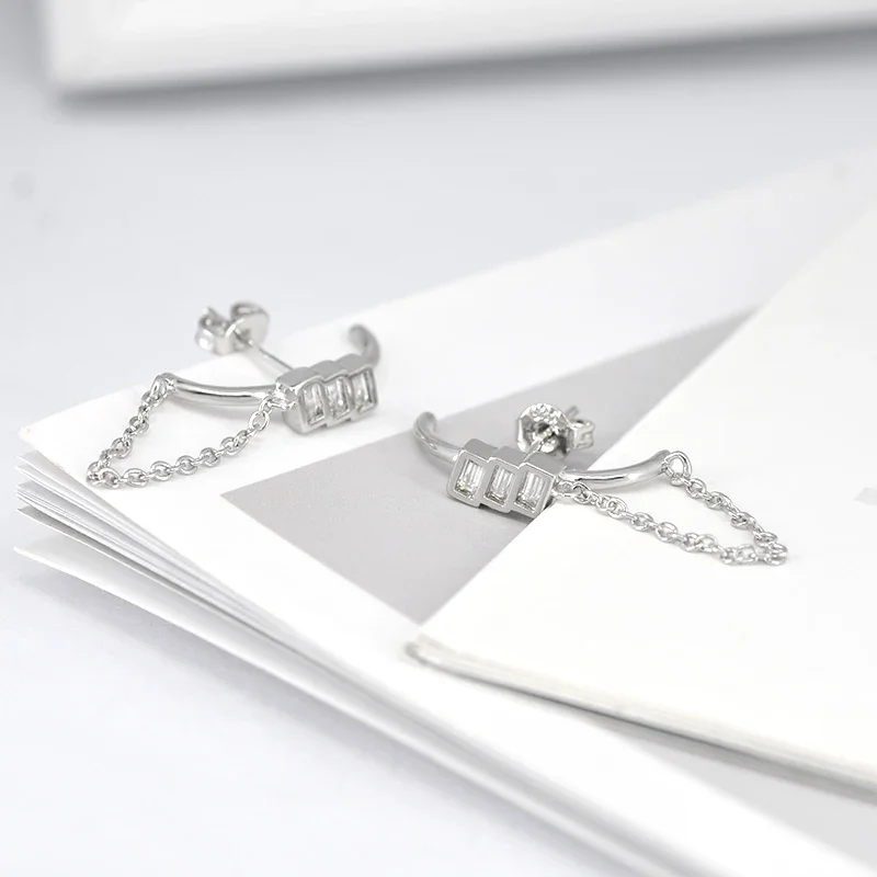 Рисунок 5 - Серьги-гвоздики YUXINTOME из серебра