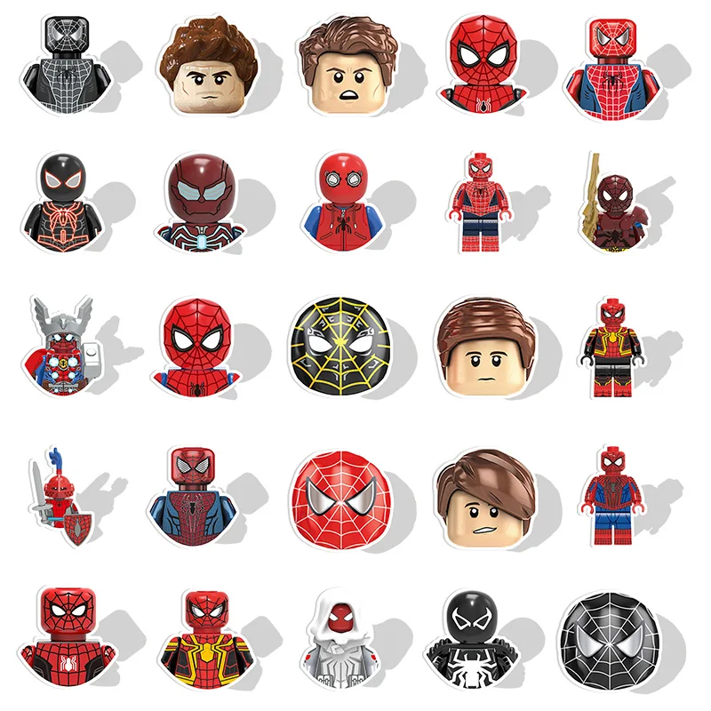 

Disney Spider Man head model Acrylic Resin Charms for DIY Jewelry Makings Accessories Supply 10pcs/lot GTX455