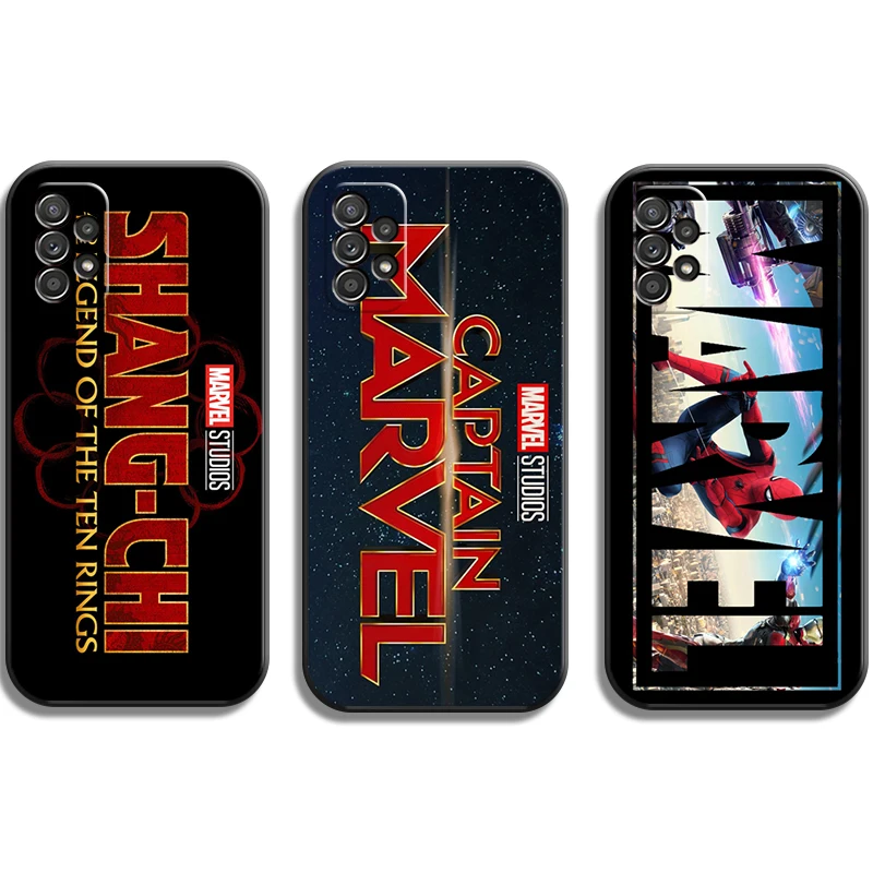 

Marvel Avengers Phone Cases For Samsung Galaxy A51 4G A51 5G A71 4G A71 5G A52 4G A52 5G A72 4G A72 5G Carcasa Coque Back Cover