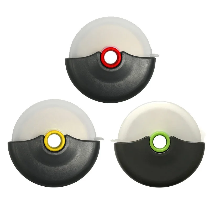 Новый Круглый Нож Для Пиццы С Защитной Крышкой Кухонный Инструмент Из