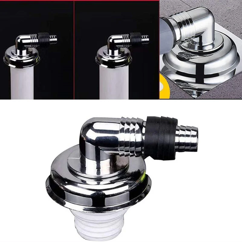 

Washing Machine Floor Drain Joint Sewer Deodorization Drain Sealing Ring Connector Tee Joint Hose Adapter Bathroom Tool