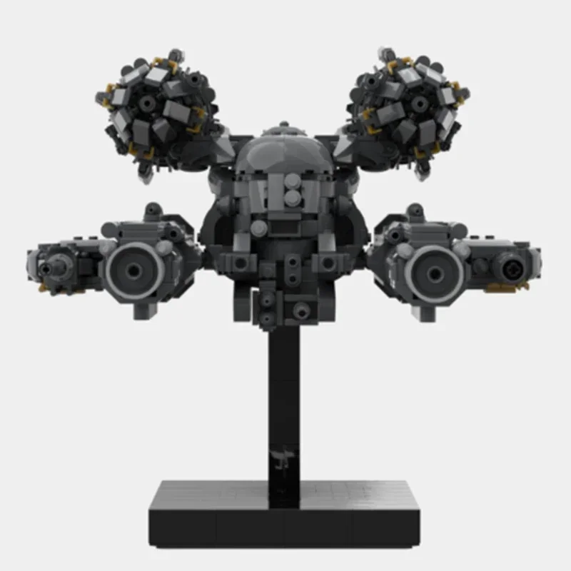 Космическая военная модель Moc строительные кирпичи орбитальное штурмовое оружие