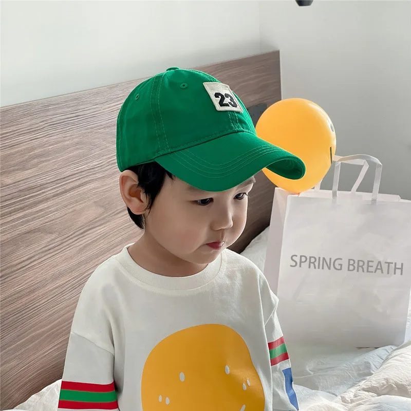 

Children's cap in spring and summer sunscreen cap baby sun hat boys and girls baseball cap