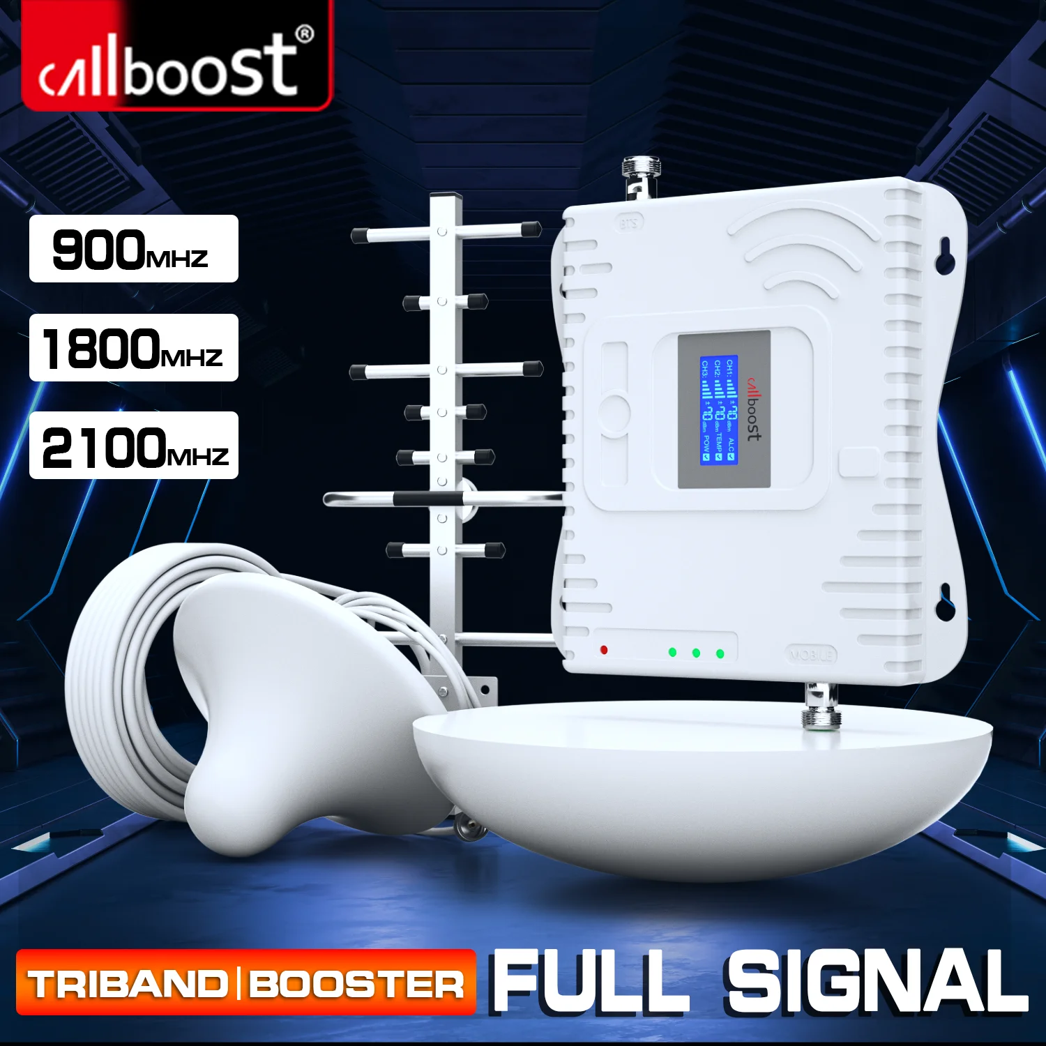 Трехдиапазонный усилитель Callboost