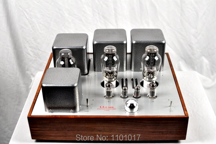 

Laocao LC-550 300B Full Direct Heating Tube Amplifier HIFI EXQUIS Single-Ended Vacuum Lamp Amp 12W*2