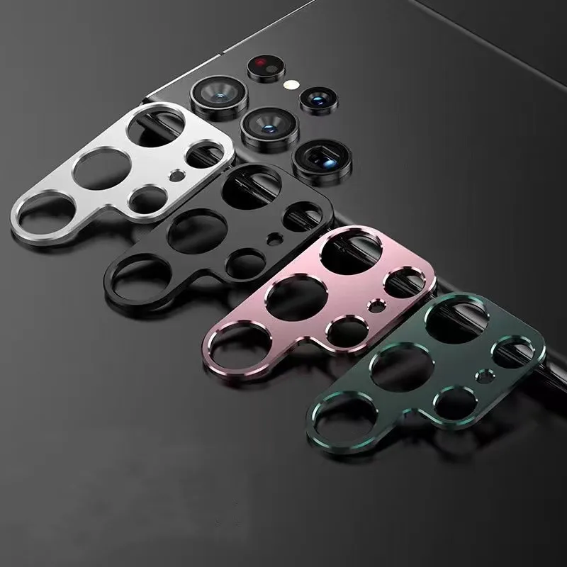 

100PCSCamera Metal CoverSamsung Galaxy S22 Ultra Plus S22 Lens Protection Case on Sansung S 22 S22 Ultra Camera Screen Protector