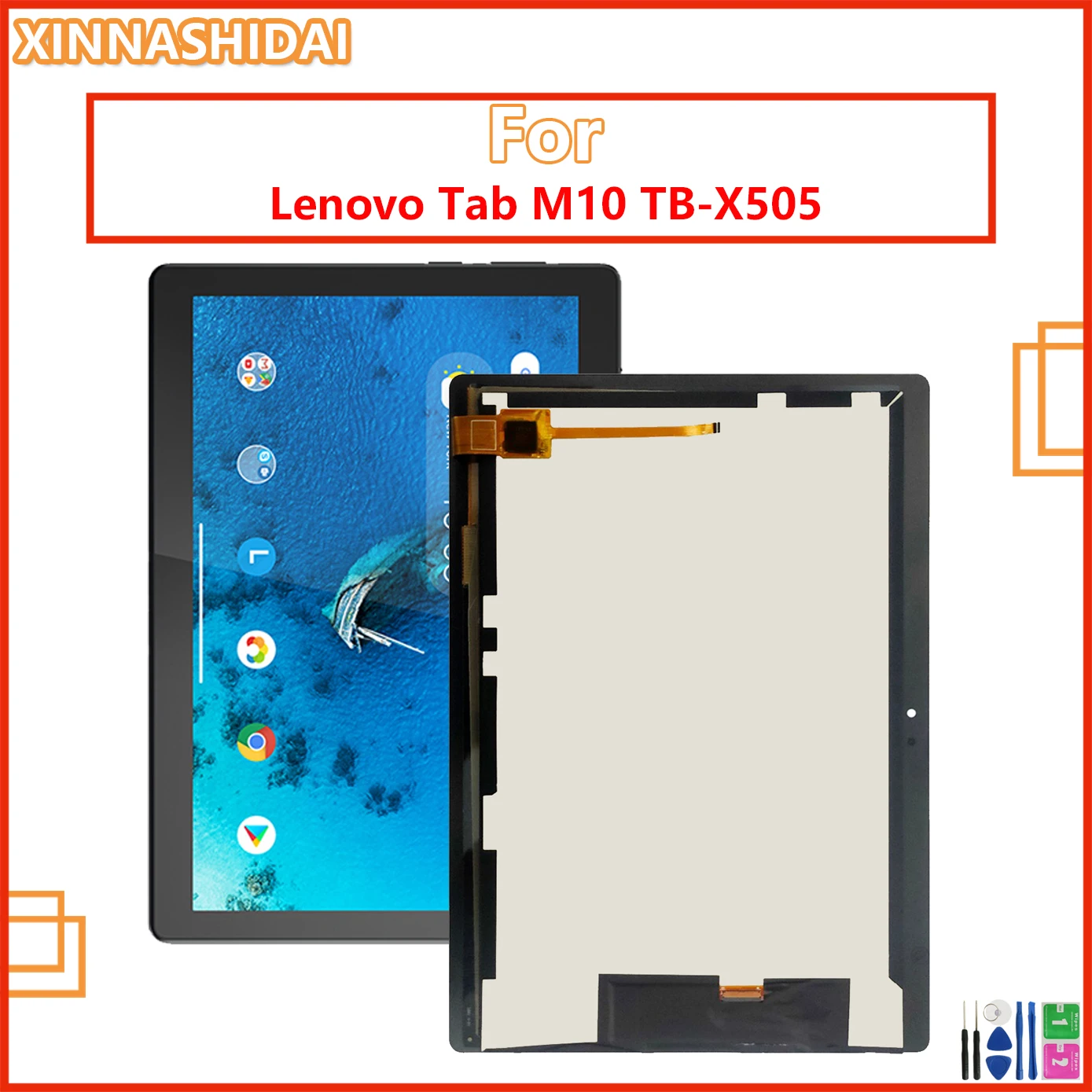 10 1 ”для Lenovo Tab M10 HD TB-X505 X505F TB-X505L X505 ЖК-дисплей сенсорный экран дигитайзер в сборе