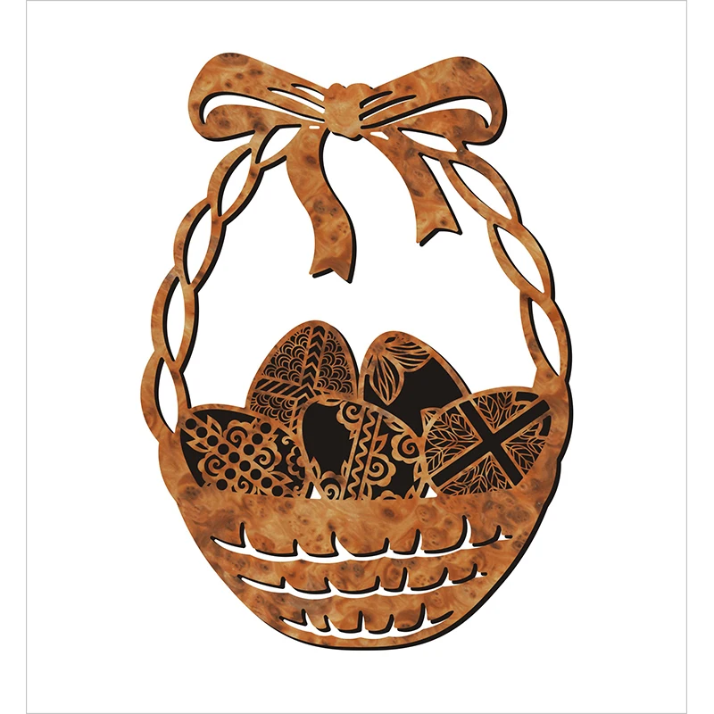 Новинка 2022 г. металлические пресс-формы с красивой корзиной для яиц рукоделия