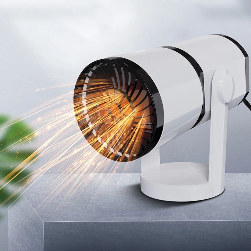 2 в 1 автомобильный обогреватель с поворотом на 360 градусов |