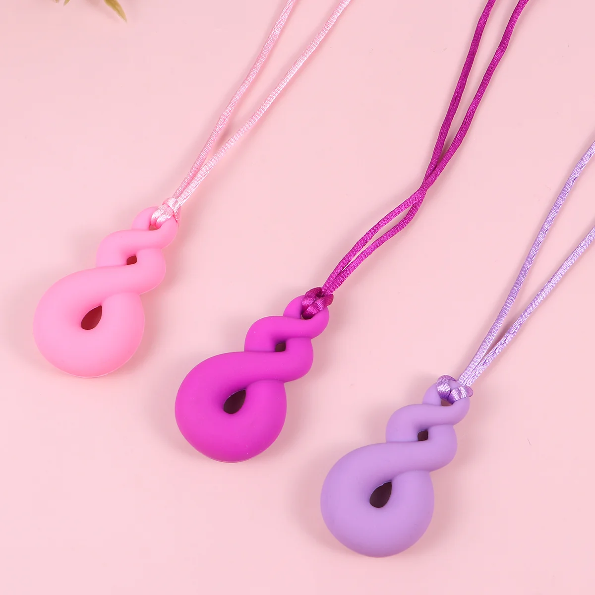 

Necklace Chew Sensory Kids Chewingsilicone Toys Teether Infant Baby Pendant Teething Newborn Toddler Sensor Toy Soother Neck