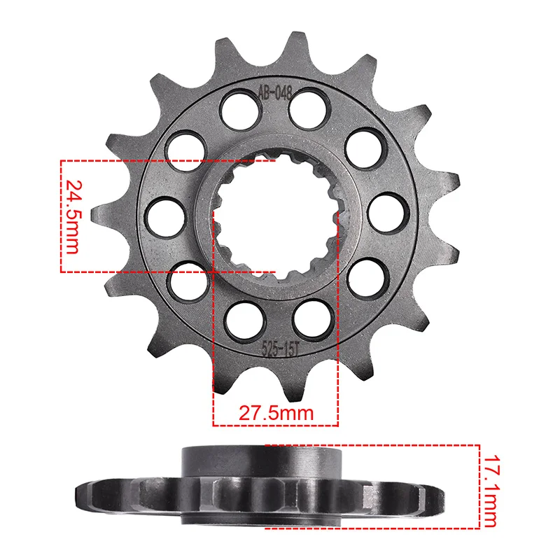 

Передняя звездочка мотоцикла 520-15T для Ducati 899 955 959 998 1199 Panigale Streetfighter V2 V4 R S Corse Superleggera