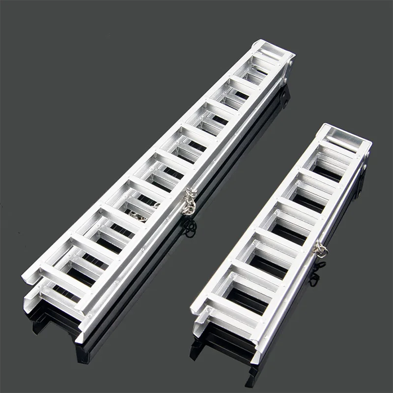

1/10 Scale Accessories Aluminum Alloy Mini Folding Ladder for 1:10 RC Crawler Car Axial SCX10 Traxxas TRX4 Tamiya,150mm