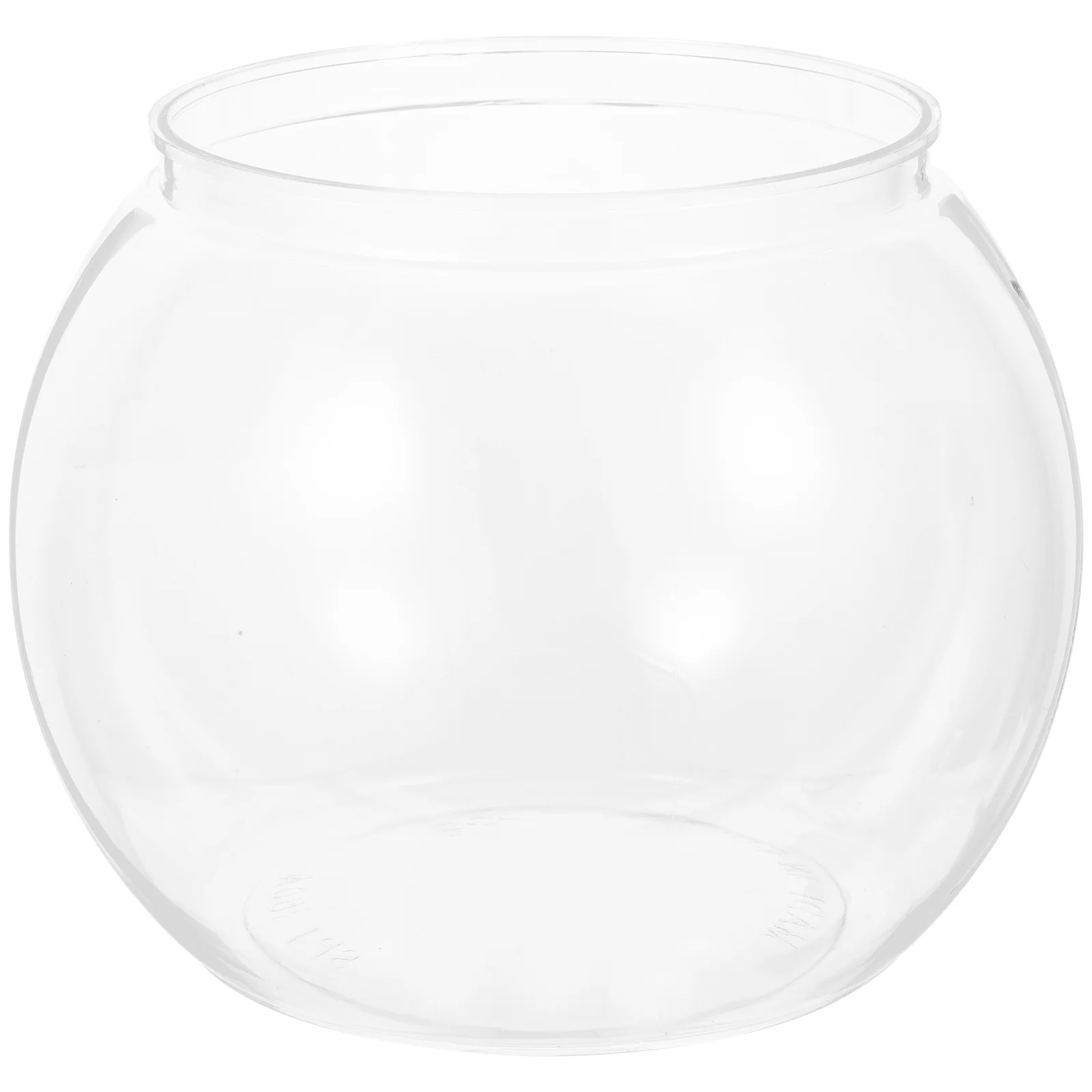 

Bowl Tank Desktop Round Bowls Goldfish Holder Hydroponic Clear Aquarium Vase Transparent Desk Portable Flower Box Keeper Bubble