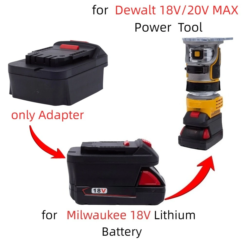 

Адаптер Milwaukee 18В к Dewalt 18В/20В MAX