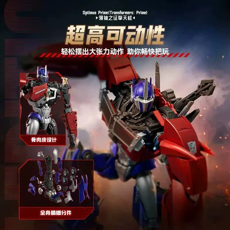 Фото Blokees Transformers: Prime Optimus Prime, серия Legend, коллекционная подвижная фигурка, модель для демонстрации, подарок №3