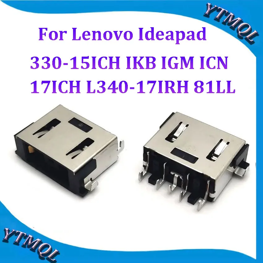1-10 шт. разъём питания постоянного тока для Lenovo Ideapad 330-15ICH IKB IGM ICN 17ICH L340-17IRH 81LL