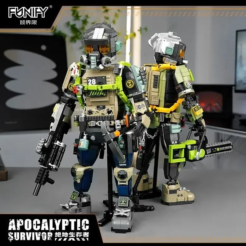 Джедай Выживание крутой Экстремальный воин мейка Робот детский подарок