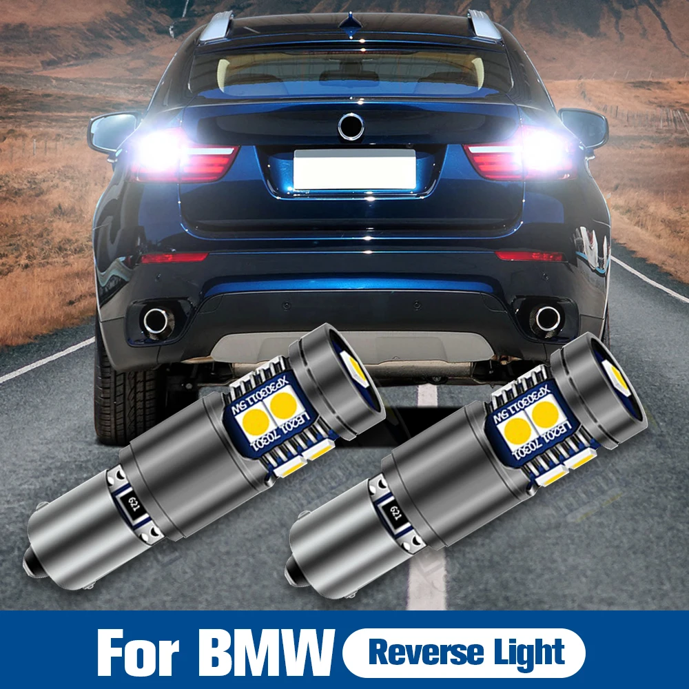 Светодиодный фонарь заднего хода H21W BAY9S 64136 Canbus для BMW 3-Series F30 F80 F31 5-Series G30 F90 E61 F11 G31 X3