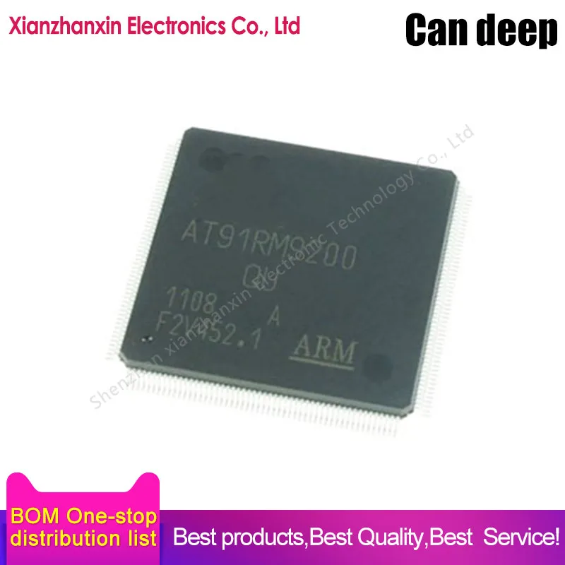 32-битные микроконтроллеры AT91RM9200-QU AT91RM9200 QFP208, 1 шт./партия, новые и оригинальные