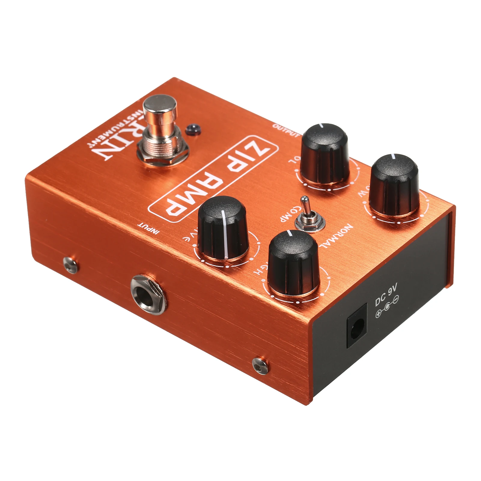 

IRIN педаль для гитарного эффекта овердрайв с обычным/режимным переключателем Низкий/Высокий/громкий/привод
