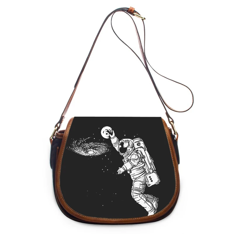 Creativity Space astronaut universe print new fashion Women Crossbody Bag Women Bags Zipper Shoulder Bag women shoulder bag