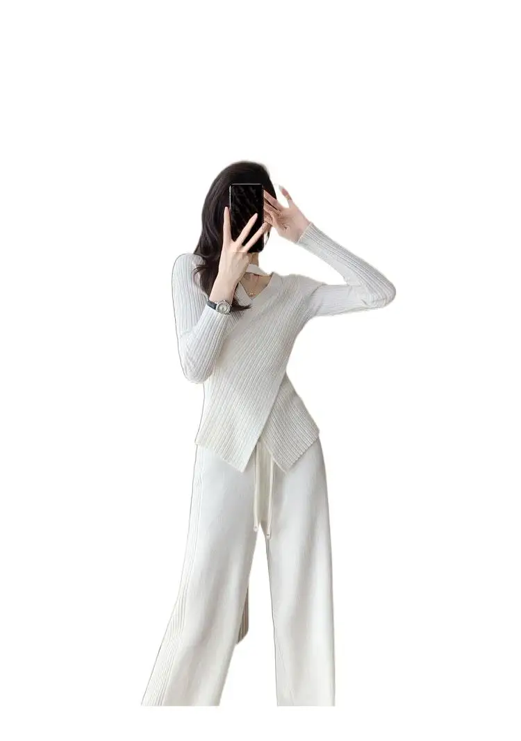 

2023 Women's Clothing Cultivate one's morality show thin neck suits 0806