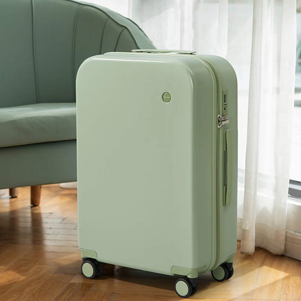 Mixi Puristic Design Travel Luggage Rolling Wheels Hardside Women Suitcase Men Trolley Case 16 20 Carry On/Big 22 24 26 28 Inch