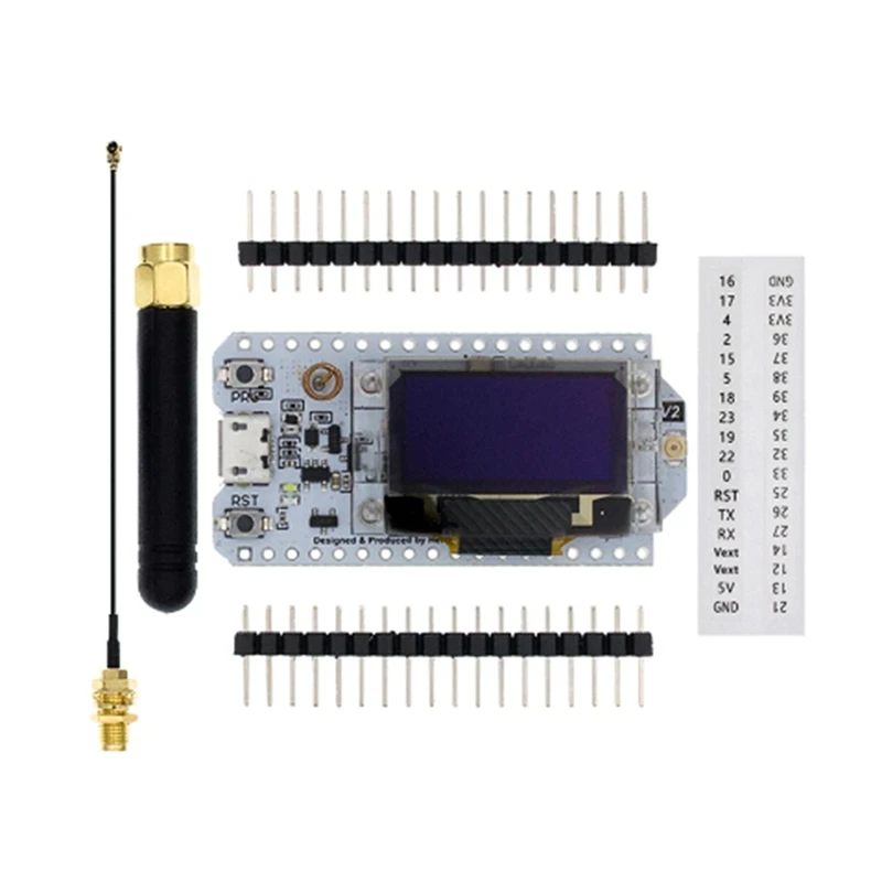 

Макетная плата SX1276 SX1278 ESP32 Lora 868 МГц/915 МГц 0,96 дюйма дисплей Bluetooth WIFI комплект WIFI 32