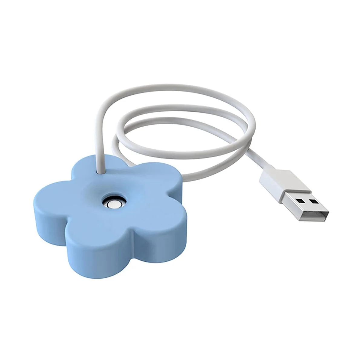 With Usb Cable Sealing Design Tankless Humidifier Travel Personal Humidifier For Bedroom Blue