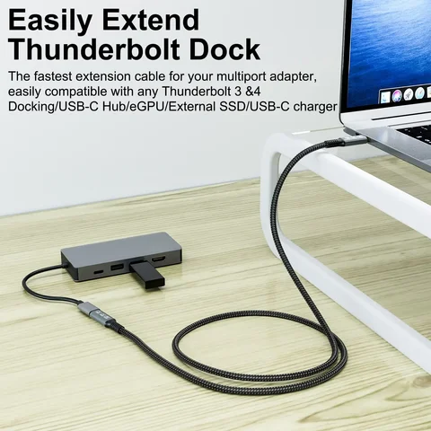 iPazzPort Кабель USB4 8K