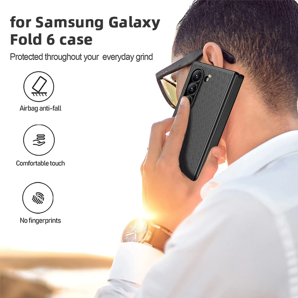 Портативные чехлы на весь корпус для телефонов Samsung Galaxy Z Fold 6 5 Fold6 Fold5 Fold4 4 3 Fold3