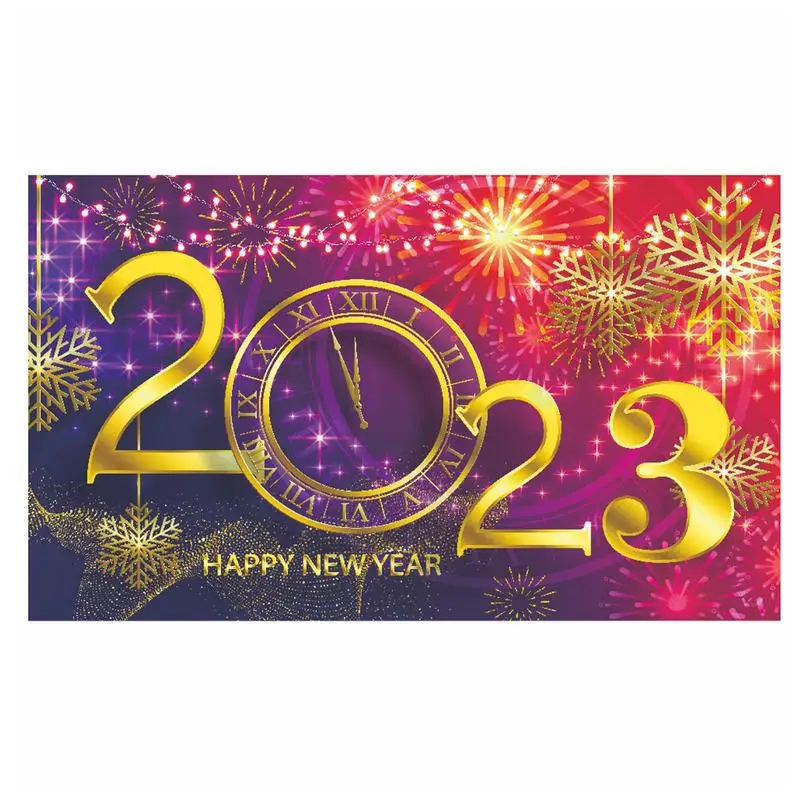 

Фотофон 2023 с надписью "с днем ближнего года", X 11, 0 см, фотообои для нового года, декор для праздника в помещении и на улице, новый год