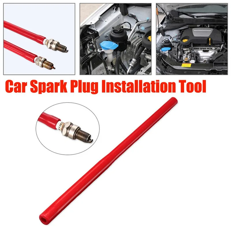 

Car Spark Plug Installation Tool Plug Socket Spanner Spark Plug Rod Sleeve Removal Wrench Rubber Automotive Engine Easier Repair