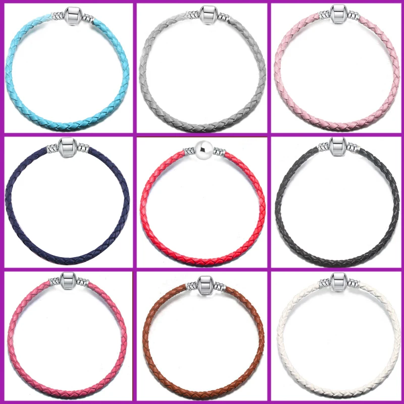 

Женский классический браслет из серебра 925 пробы с бусинами