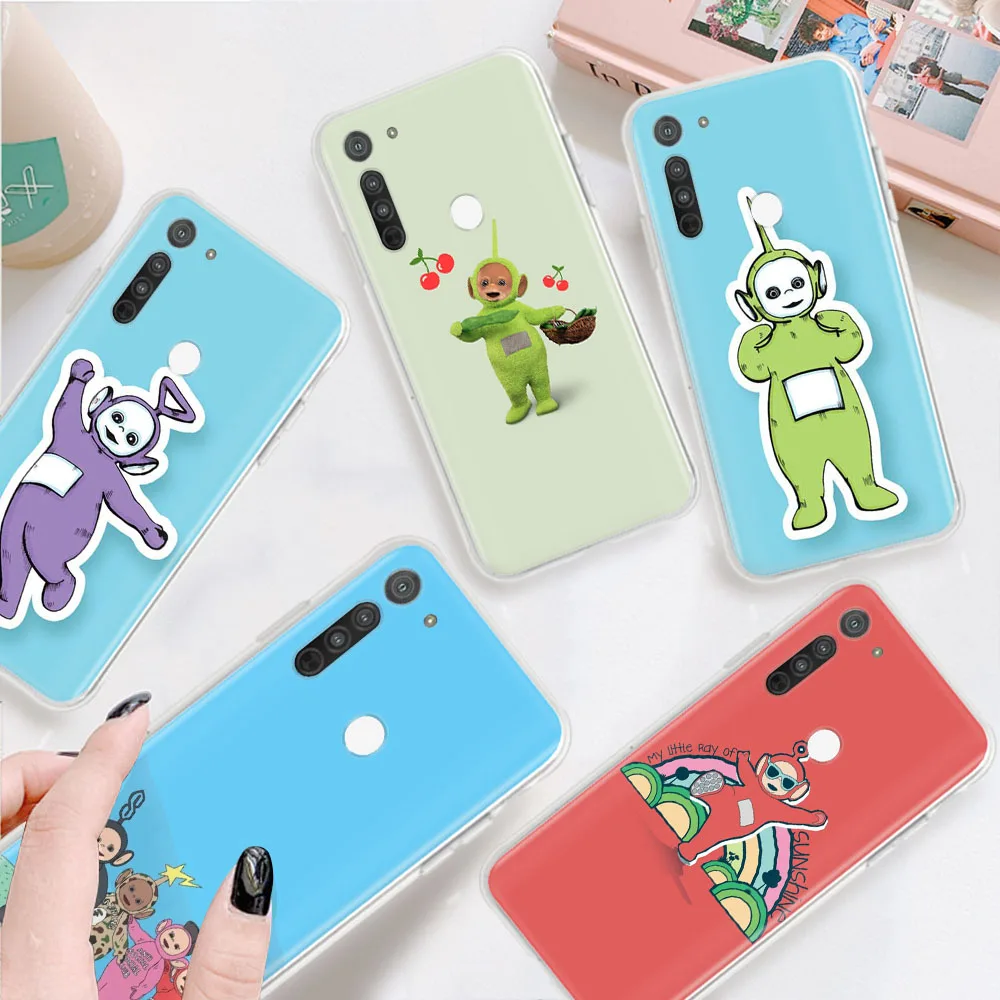 

Teletubbies Soft Transparent Case for Motorola Moto G8 Power G7 Play G 5G Z2 G4 Plus Protective Case