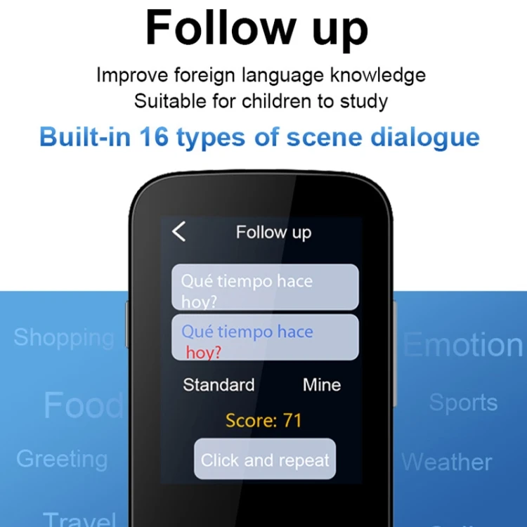 T10 портативный Wi-Fi умный голосовой переводчик бизнес-переводчик для путешествий