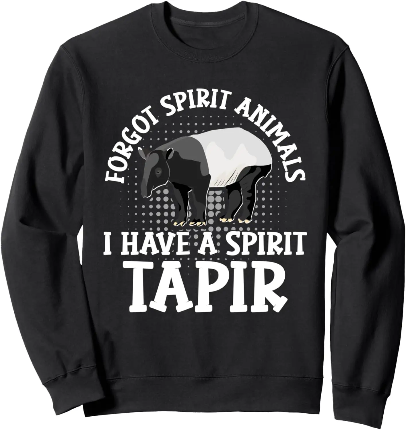 Забавный толстовка с надписью Любитель тапиров зоокера