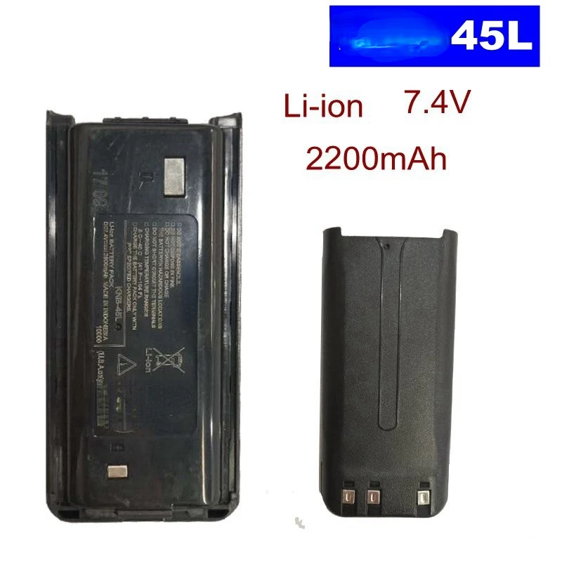 

2023 1500 мА/ч 7,2 в Φ или Φ 2200 мА/ч 7,4 В KNB-29 Аккумулятор для KENWOOD Walkie Talkie TK2200 TK3200 Radio