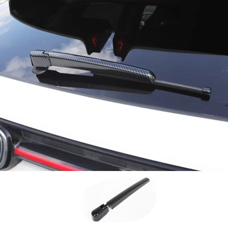 

Для Changan UNIK UNI-K 2021-2024 ABS углеродное волокно, дверная ручка для зеркала заднего вида, боковое крыло, стеклоочиститель, задняя крышка переднего и заднего фонаря